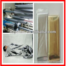 Protective metallized PET film